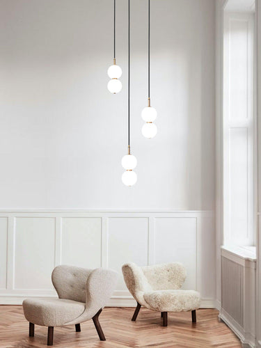 Marc Wood Echo Lamp Pendant Cluster