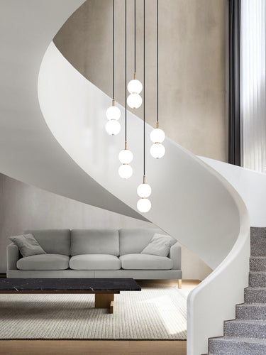 Marc Wood Echo Lamp Pendant Cluster