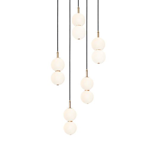 Marc Wood Echo Lamp Pendant Cluster
