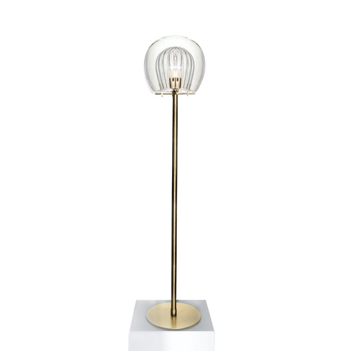 Marc Wood Pleated Crystal Floor Lamp