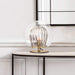 Marc Wood Pleated Crystal Table Lamp