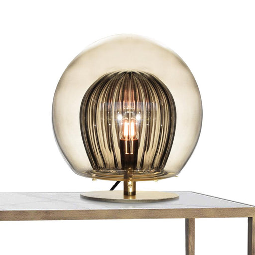 Marc Wood Pleated Crystal Table Lamp
