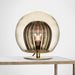 Marc Wood Pleated Crystal Table Lamp