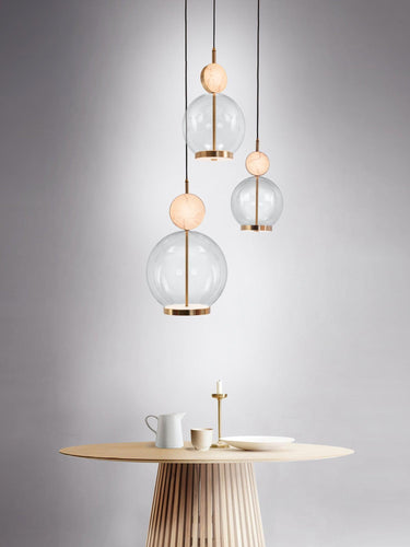 Marc Wood Rosa Pendant Light Cluster 3
