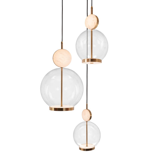 Marc Wood Rosa Pendant Light Cluster 3