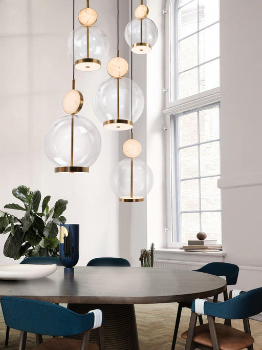Marc Wood Rosa Pendant Light Cluster 5