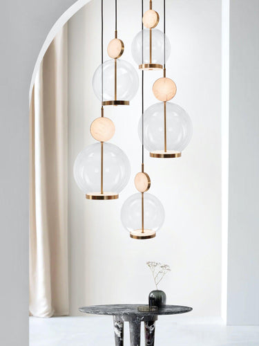Marc Wood Rosa Pendant Light Cluster 5