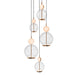 Marc Wood Rosa Pendant Light Cluster 5