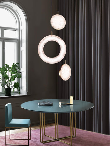 Marc Wood Rosa Ring Pendant Cluster Light