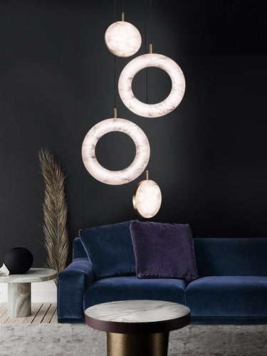 Marc Wood Rosa Ring Pendant Cluster Light