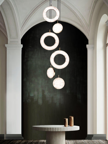 Marc Wood Rosa Ring Pendant Cluster Light