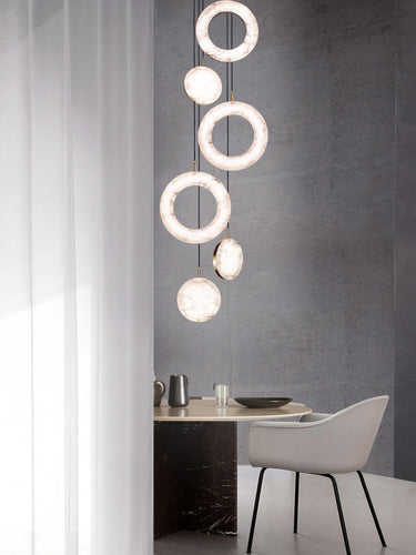 Marc Wood Rosa Ring Pendant Cluster Light