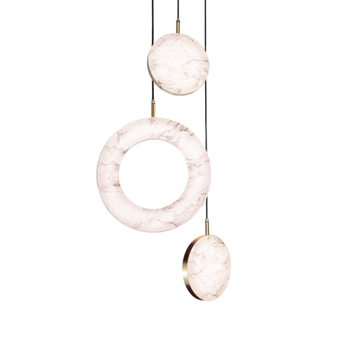 Marc Wood Rosa Ring Pendant Cluster Light