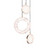 Marc Wood Rosa Ring Pendant Cluster Light