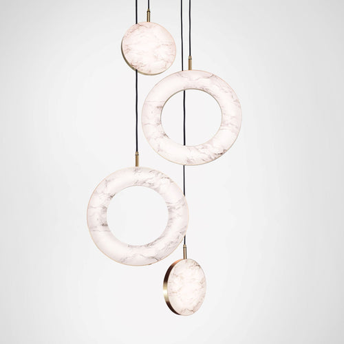 Marc Wood Rosa Ring Pendant Cluster Light