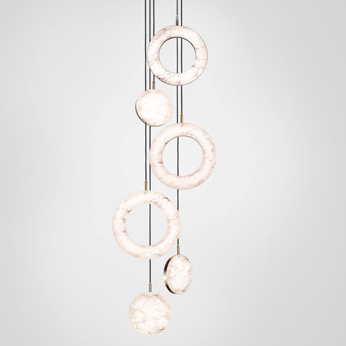 Marc Wood Rosa Ring Pendant Cluster Light