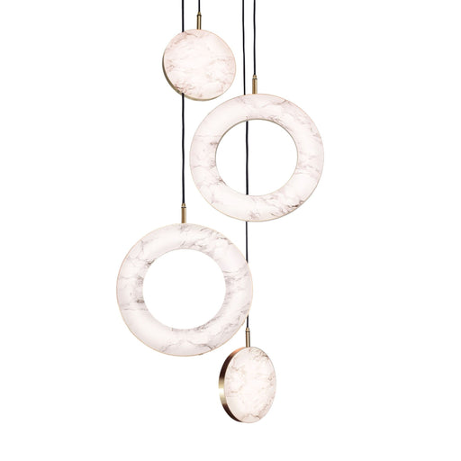 Marc Wood Rosa Ring Pendant Cluster Light