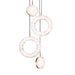 Marc Wood Rosa Ring Pendant Cluster Light