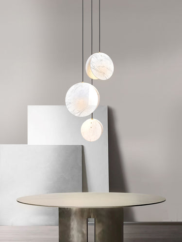 Marc Wood Shell Pendant Cluster Light