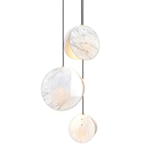 Marc Wood Shell Pendant Cluster Light