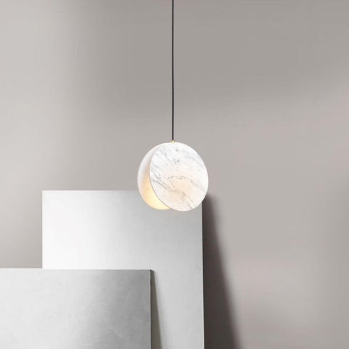 Marc Wood Shell Pendant Light