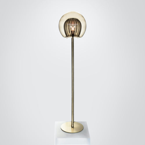 Marc Wood Studio Pleated Crystal Floor Lamp