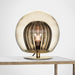 Marc Wood Studio Pleated Crystal Table Lamp