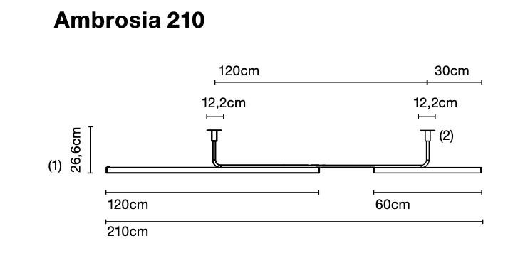 Marset Ambrosia Ceiling Light