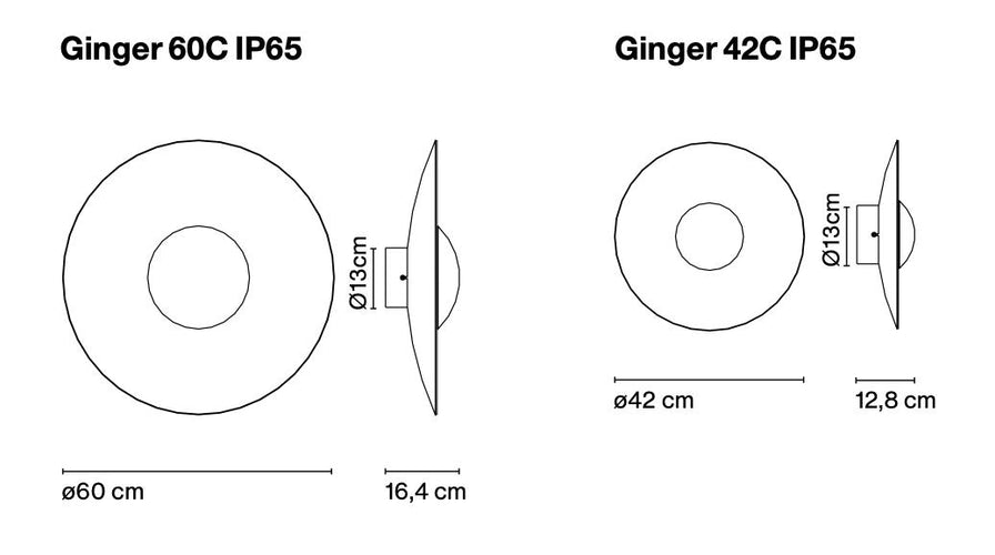 Marset Ginger Outdoor Wall Light
