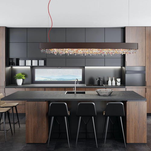 Masiero Olà Oval Suspension Light