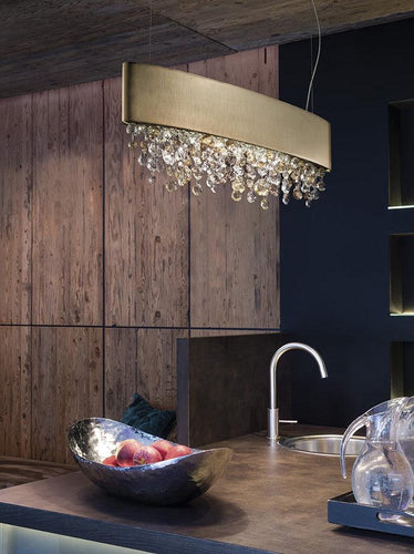 Masiero Olà Oval Suspension Light
