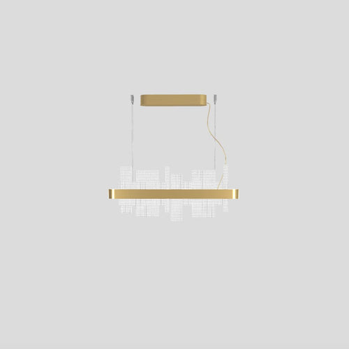 Masiero Ribbon Linear Suspension Light