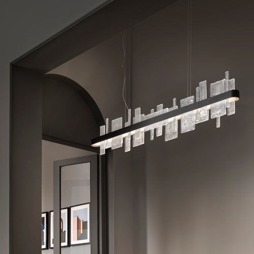 Masiero Ribbon Linear Suspension Light