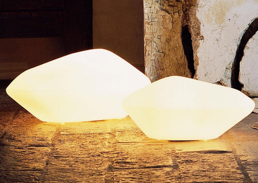 Oluce Stone of Glass Table Lamp