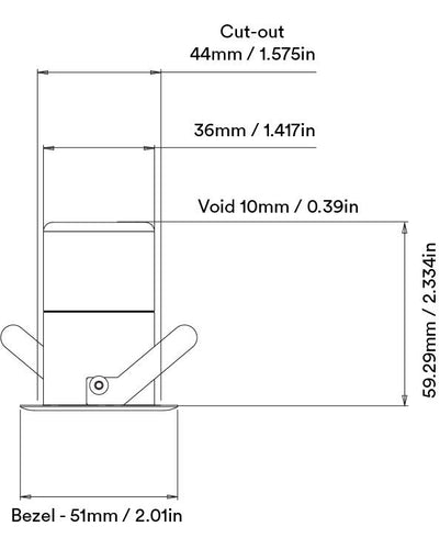 Orluna Cero 100 Downlight