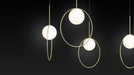 Pablo Designs Bola Halo Pendant Light