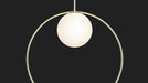 Pablo Designs Bola Halo Pendant Light