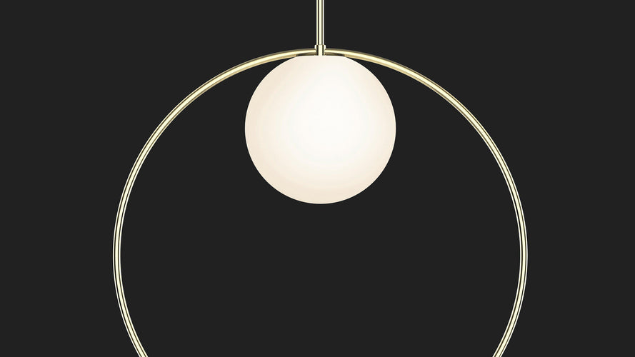Pablo Designs Bola Halo Pendant Light