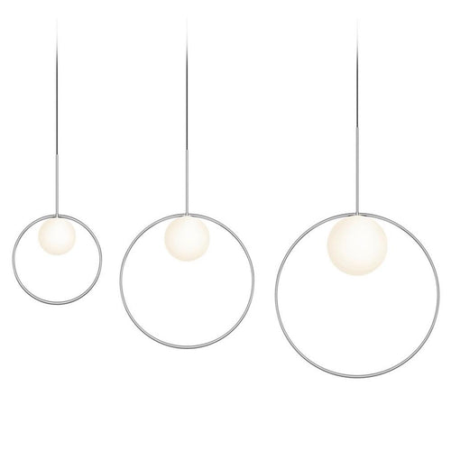 Pablo Designs Bola Halo Pendant Light
