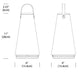 Pablo Designs UMA Portable Table Lamp