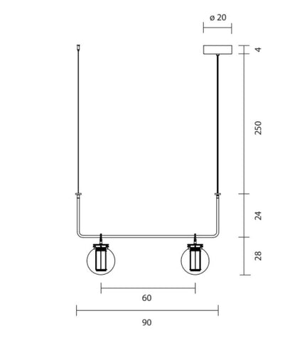Parachilna BAI Suspension Light