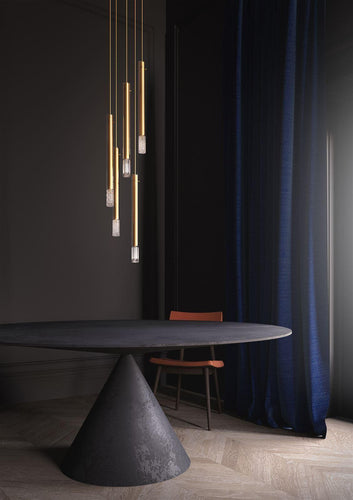 Preciosa Flare Pendant Light Cluster of 3