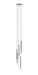 Preciosa Flare Pendant Light Cluster of 5