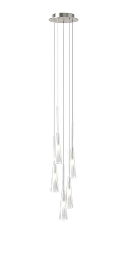 Preciosa Glory Pendant Light Cluster of 5