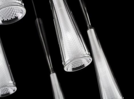 Preciosa Glory Pendant Light Cluster of 7