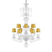 Preciosa Rudolf Chandelier (Contemporary Colours)