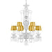 Preciosa Rudolf Chandelier (Contemporary Colours)