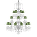 Preciosa Rudolf Chandelier (Contemporary Colours)