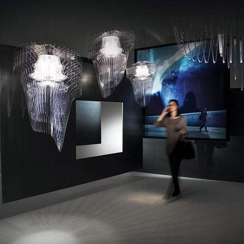 Slamp Aria Suspension Light Transparent