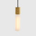Tala Basalt Nine Pendant Light in Brass
